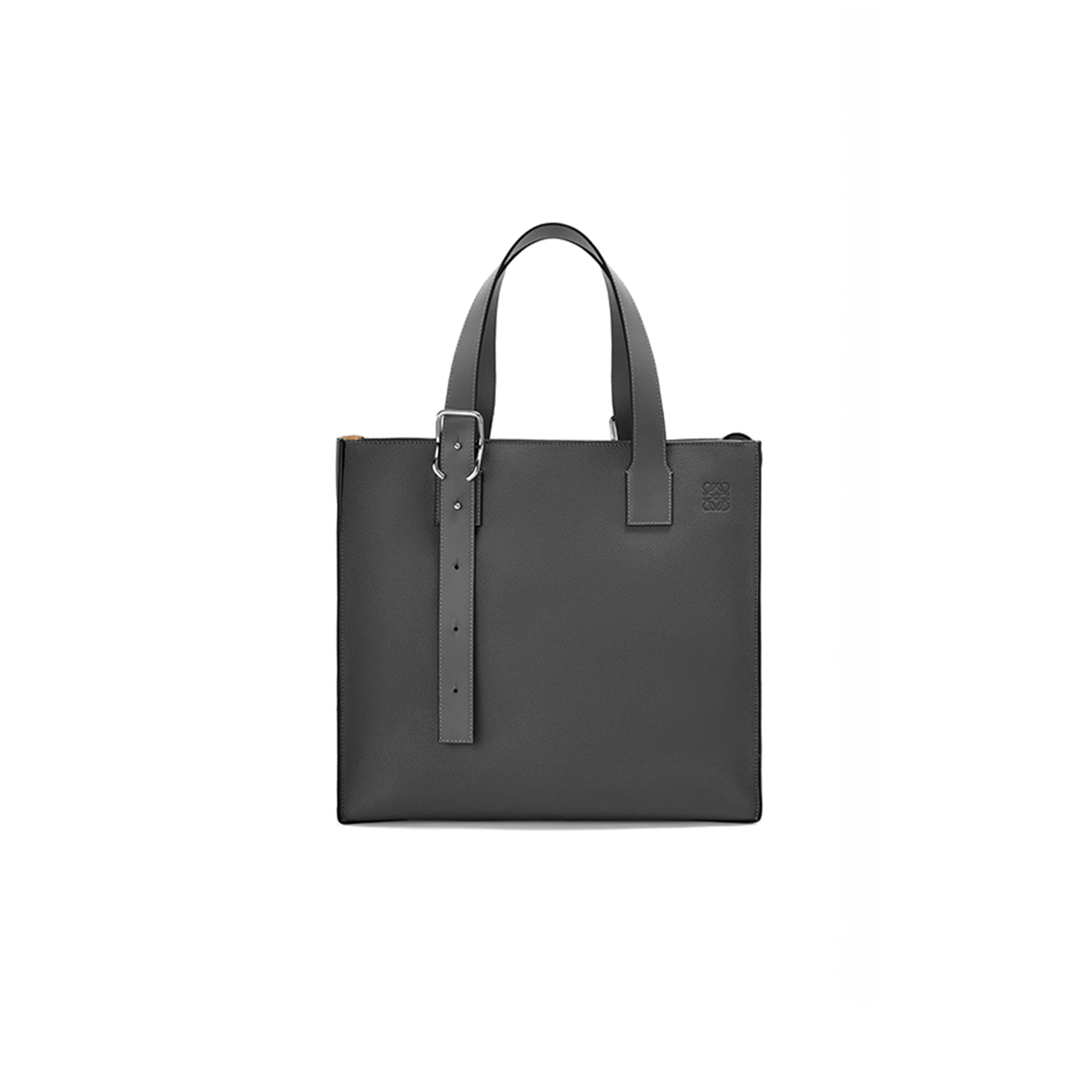 l*ew* buckle zip tote in soft grained calfskin b692k99x03 (36.5*33.5*13cm)